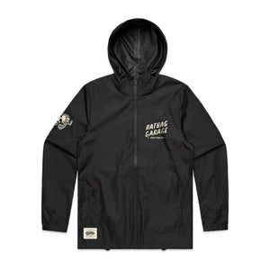 Auto Restorations Black Mens Zip Jacket