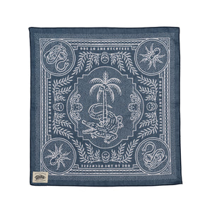 Crocs & Palms 55cm x 55cm Cotton Bandana