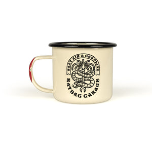 Serpent Enamel Outdoor Vintage Mug