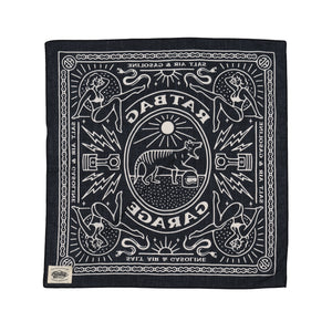 Thylacine Moto 55cm x 55cm Cotton Bandana