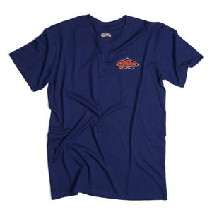 Ratbag Shadow Mens Cobalt Vintage Cotton Graphic T-Shirt