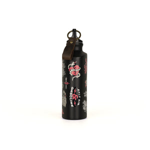 Ratbag Garage Stainless Steel Drink Flask With Sticker Pack